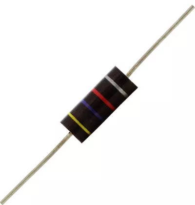 Carbon composition resistor 1/2 Watt 820R