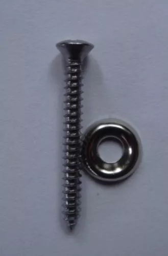 Back panel screws, nickel, 1-1/2