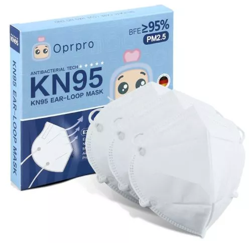 Masque buccal, masque respiratoire, masque anti-virus FFP2 KN95, 10 pcs.