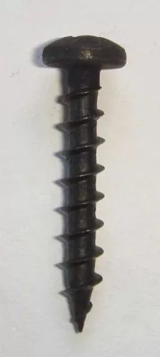 Linsenkopfschraube, Kreuzschlitz 1 (2,54cm), brüniert