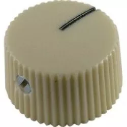 Fender Style vintage white knob