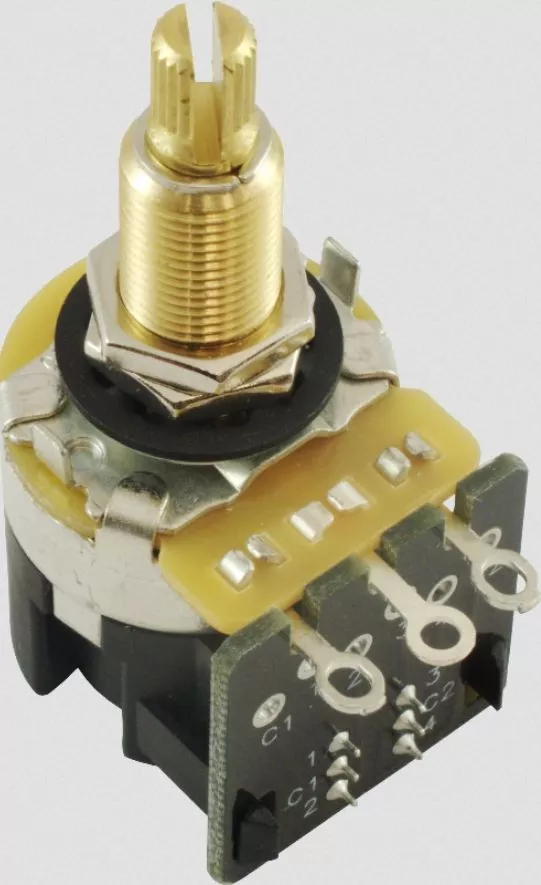 CTS 250K Audio Potentiometer DPDT Push/Pull Schalter