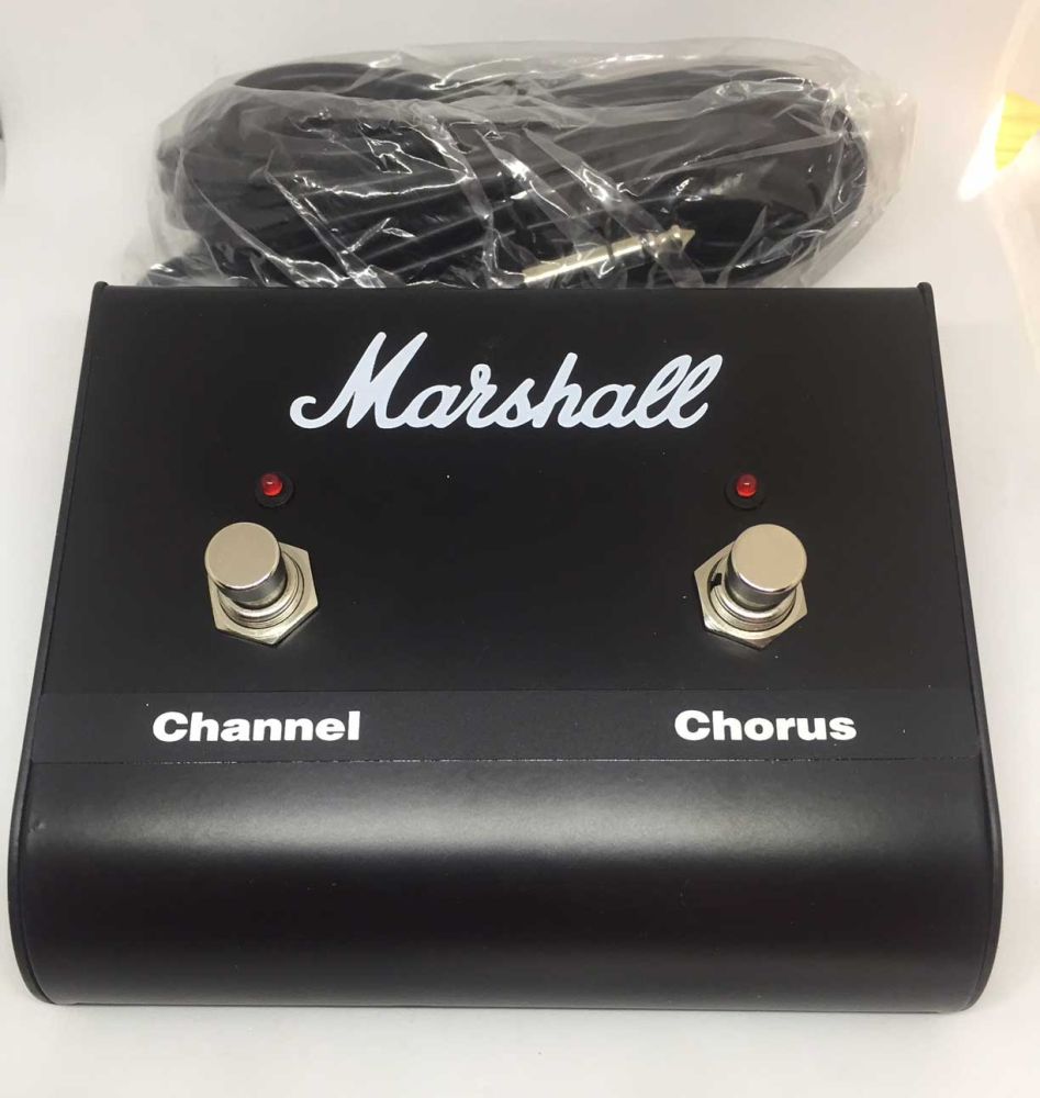 at opfinde Infrarød Forfatter Marshall two button metal footswitch with LED