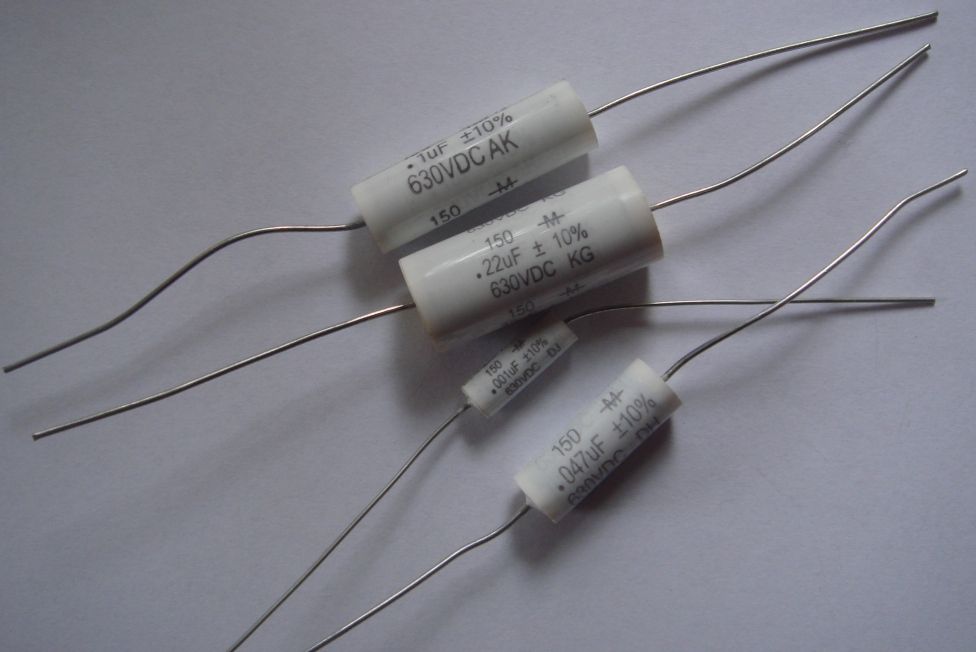 0.0022uf/630v Polyester Axial Capacitor Mallory '150' 150222j630bb