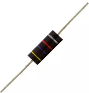 Carbon composition resistor 1/2 Watt 100R