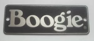 Mesa Boogie logo, nameplate MK IV