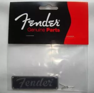 Fender Tweed Amp Logo, czarne