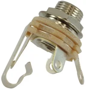 Mono jack konektor, 6,3 mm