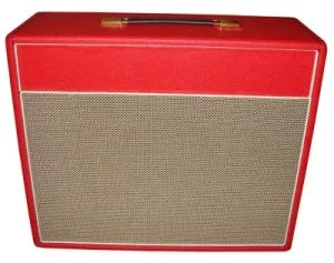 Marshall Bluesbreaker style Speaker cabinet 1x12, red levant
