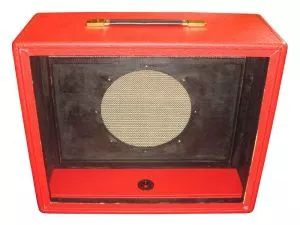 Marshall Bluesbreaker style Speaker cabinet 1x12, red levant