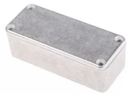 Scatola alluminio pressofuso, per Fai da te 92,5 x 38,5 x 31 mm