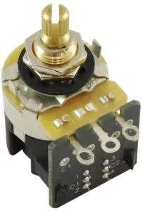 CTS Push/Pull 500K Audio pot with DPDT switch