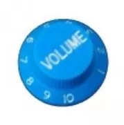 Bouton type Strat, Volume, bleu
