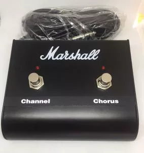 Marshall two button footswitch with LED