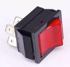 Marshall Illuminated Rocker Power Přepínač BLACK/RED 230V