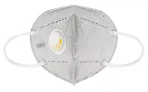 Mouth mask, respirator mask FFP2 KN95 with breathing valve