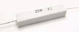 cemento resistencia de potencia, 20W 39 ohm