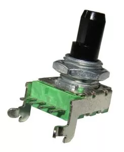 Marshall Potentiometer A200K log, Print, 11mm, D-Achse