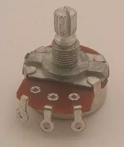 Marshall style potencjometr C1MEG anti-log 24 mm, solder lug
