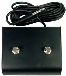 Marshall style interruptor footswitch metálico, doble