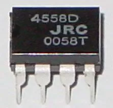 JRC 4558D dual op amp