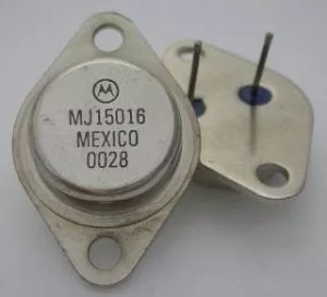 MJ15016 Transistor de potencia para amplificadores