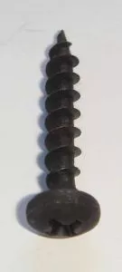 Linsenkopfschraube, Kreuzschlitz 1 (2,54cm), brüniert