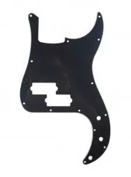 Golpeador para estilo Precision Bass, 3 capas, negro