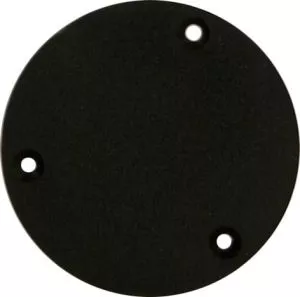 Placa de cubierta interruptor, negro